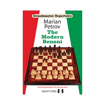 Grandmaster Repertoire 12 - The Modern Benoni (hardcover) by Marian Petrov